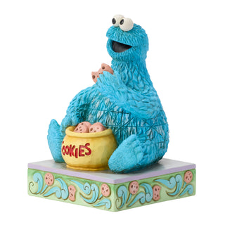 Jim Shore Sesame Street: Cookie Monster Figurine sparkle-castle