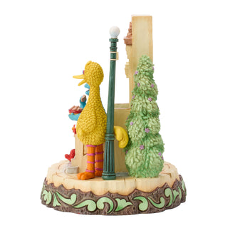 Jim Shore Sesame Street: Carved by Heart Sesame Street Neighborhood Figurine sparkle-castle