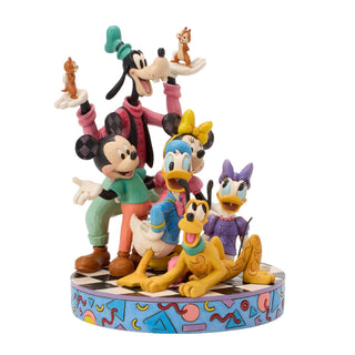 Jim Shore Disney: 90s Retro Mickey & Friends Figurine