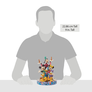 Jim Shore Disney Traditions: 90s Retro Mickey & Friends Figurine sparkle-castle