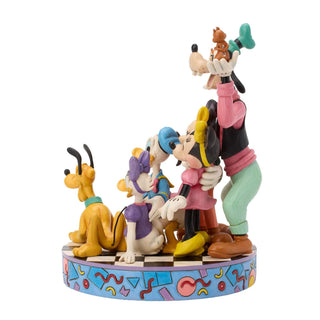 Jim Shore Disney: 90s Retro Mickey & Friends Figurine