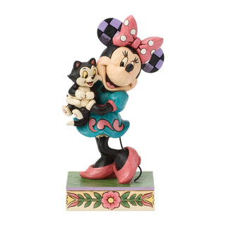 Jim Shore Disney: Minnie & Figaro Figurine