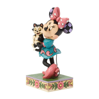 Jim Shore Disney: Minnie & Figaro Figurine