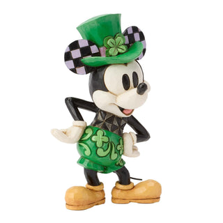 Jim Shore Disney: Mickey St. Patricks Mini Figurine