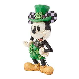 Jim Shore Disney: Mickey St. Patricks Mini Figurine