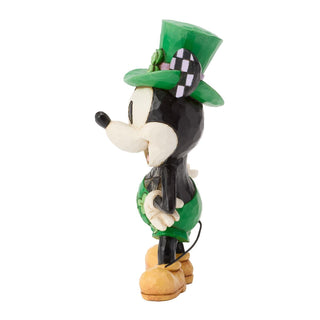 Jim Shore Disney: Mickey St. Patricks Mini Figurine