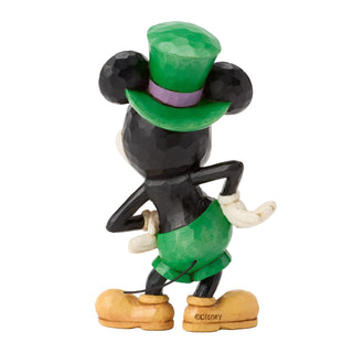 Jim Shore Disney: Mickey St. Patricks Mini Figurine