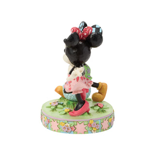 Jim Shore Disney Traditions: Mickey & Minnie Easter Basket Figurine sparkle-castle