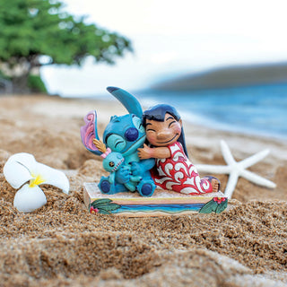 Jim Shore Disney Traditions: Lilo Stitch & Scrump Figurine sparkle-castle