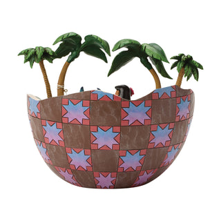 Jim Shore Disney Traditions: Lilo & Stitch in Coconut Figurine sparkle-castle