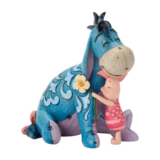 Jim Shore Disney Traditions: Eeyore & Piglet Hug Figurine sparkle-castle