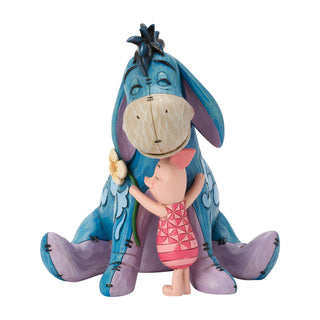 Jim Shore Disney Traditions: Eeyore & Piglet Hug Figurine sparkle-castle