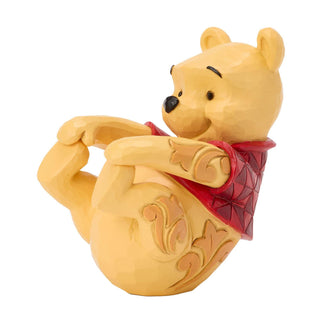 Jim Shore Disney: Playful Pooh Mini Figurine