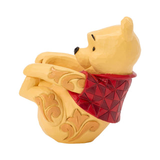 Jim Shore Disney: Playful Pooh Mini Figurine