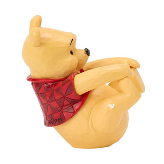 Jim Shore Disney: Playful Pooh Mini Figurine
