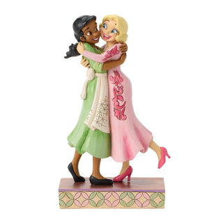 Jim Shore Disney: Tiana & Lottie Figurine