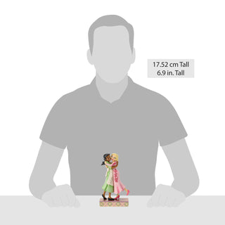 Jim Shore Disney Traditions: Tiana & Lottie Figurine sparkle-castle