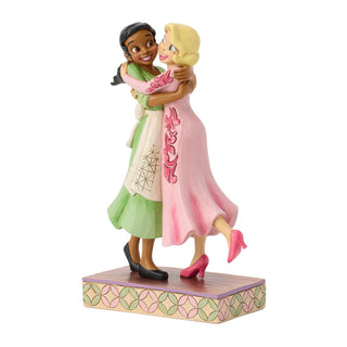 Jim Shore Disney: Tiana & Lottie Figurine