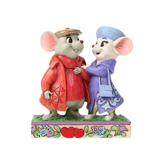 Jim Shore Disney: Bernard & Bianca Figurine