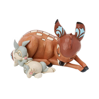 Jim Shore Disney: Bambi & Thumper Sleeping Figurine
