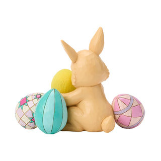 Jim Shore Heartwood Creek: Easter Bunny Hugging Duckling Figurine