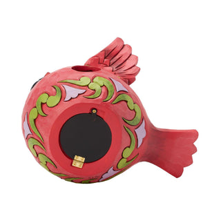 Jim Shore Heartwood Creek: Cardinal Birdhouse Birdhouse