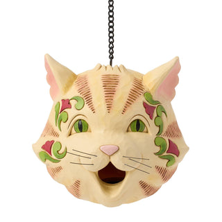 Jim Shore Heartwood Creek: Cat Birdhouse Birdhouse