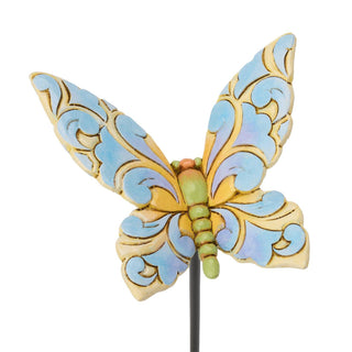 Jim Shore Heartwood Creek: Plant Stake Butterfly Plant Stake