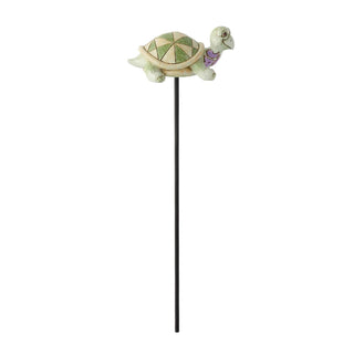 Jim Shore Heartwood Creek: Plant Stake Turtle Plant Stake