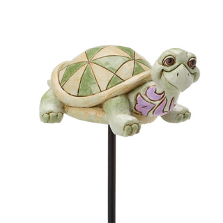 Jim Shore Heartwood Creek: Plant Stake Turtle Plant Stake