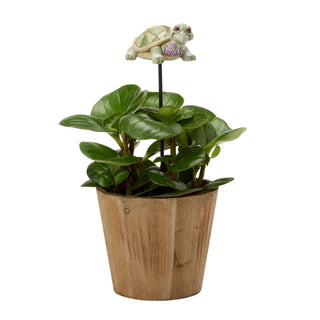 Jim Shore Heartwood Creek: Plant Stake Turtle Plant Stake