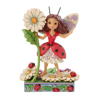 Jim Shore Heartwood Creek: Ladybug Fairy Figurine Figurine