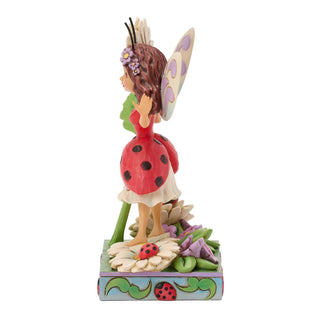 Jim Shore Heartwood Creek: Ladybug Fairy Figurine Figurine