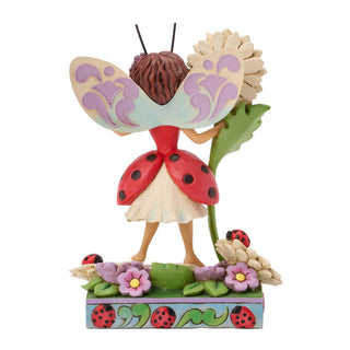 Jim Shore Heartwood Creek: Ladybug Fairy Figurine Figurine