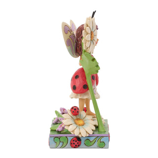 Jim Shore Heartwood Creek: Ladybug Fairy Figurine Figurine