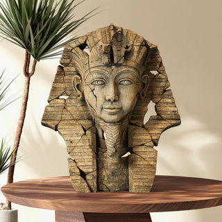 Edge Sculpture: Tutankhamun Bust sparkle-castle