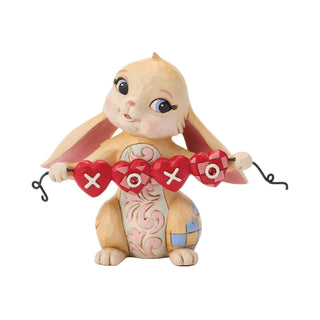 Jim Shore Heartwood Creek: Bunny with Garland Figurine Figurine