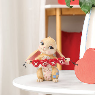 Jim Shore Heartwood Creek: Bunny with Garland Figurine