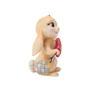 Jim Shore Heartwood Creek: Bunny with Garland Figurine Figurine