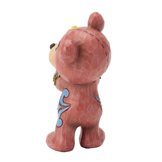 Jim Shore Heartwood Creek: Teddy Bear with Bouquet Figurine