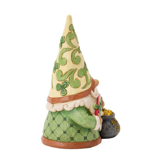 Jim Shore Heartwood Creek: Gnome with Rainbow Pot of Gold Figurine sparkle-castle