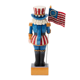 Jim Shore Heartwood Creek: American Heritage Nutcracker Figurine