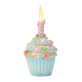 Jim Shore Heartwood Creek: Celebration Cupcake Figurine sparkle-castle