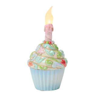 Jim Shore Heartwood Creek: Celebration Cupcake Figurine sparkle-castle