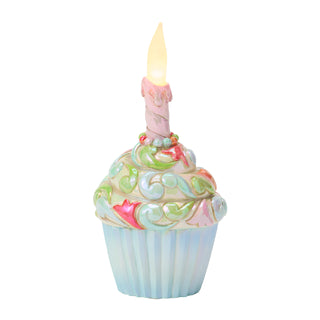 Jim Shore Heartwood Creek: Celebration Cupcake Figurine sparkle-castle