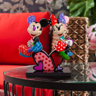 Disney Britto: Mickey and Minne Figurine Limited Edition sparkle-castle