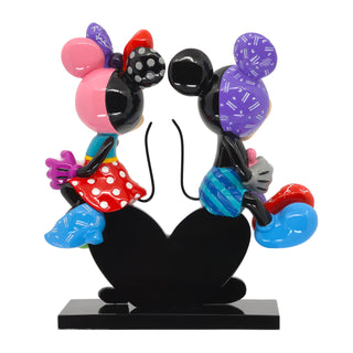 Disney Britto: Mickey and Minne Figurine Limited Edition sparkle-castle