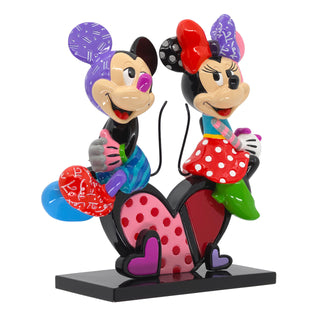 Disney Britto: Mickey and Minne Figurine Limited Edition sparkle-castle