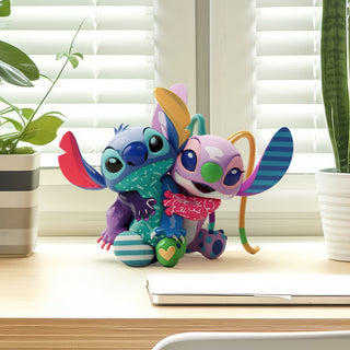 Disney Britto: Stitch & Angel 20 Anniversary Figurine sparkle-castle