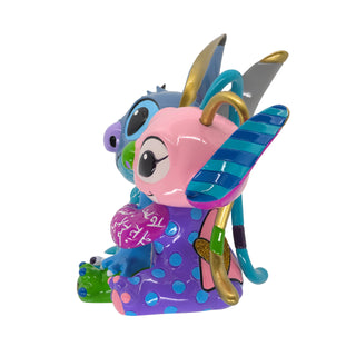 Disney Britto: Stitch & Angel 20 Anniversary Figurine sparkle-castle